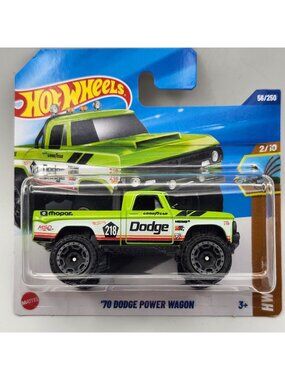 Hot Wheels '70 Dodge Power Wagon Grass Green 2025 HW Dirt 2/10 56/250